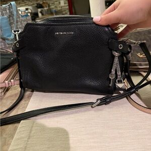 Michael Kors Pebbled Black Crossbody Bag